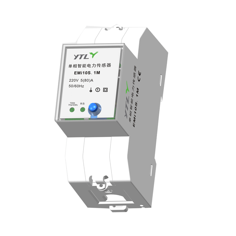 Batterij-energieopslagsysteem Bidirectionele meting Digitale eenfasige vermogensmeter