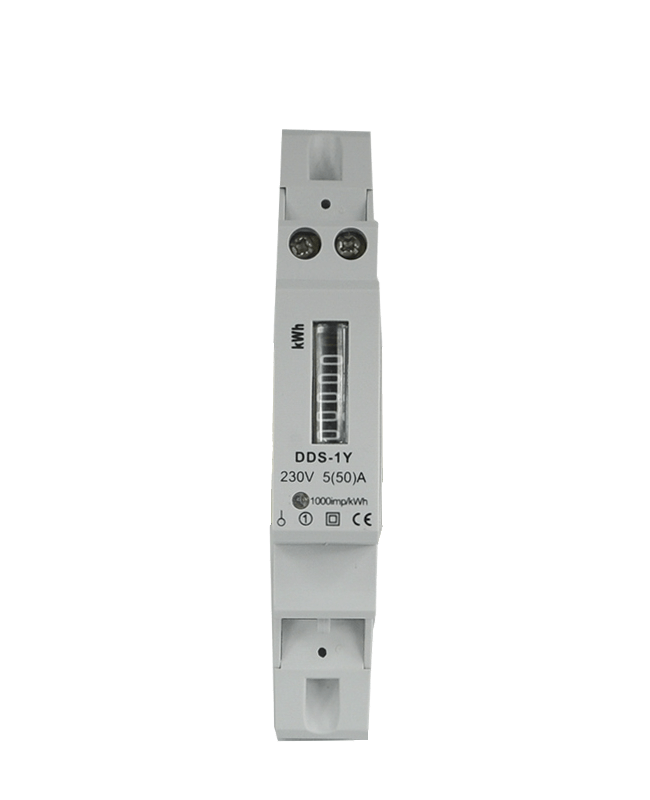 Huishoudelijke eenvoudige eenfasige elektrische meter